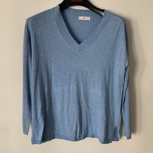 Mango Blue Vneck